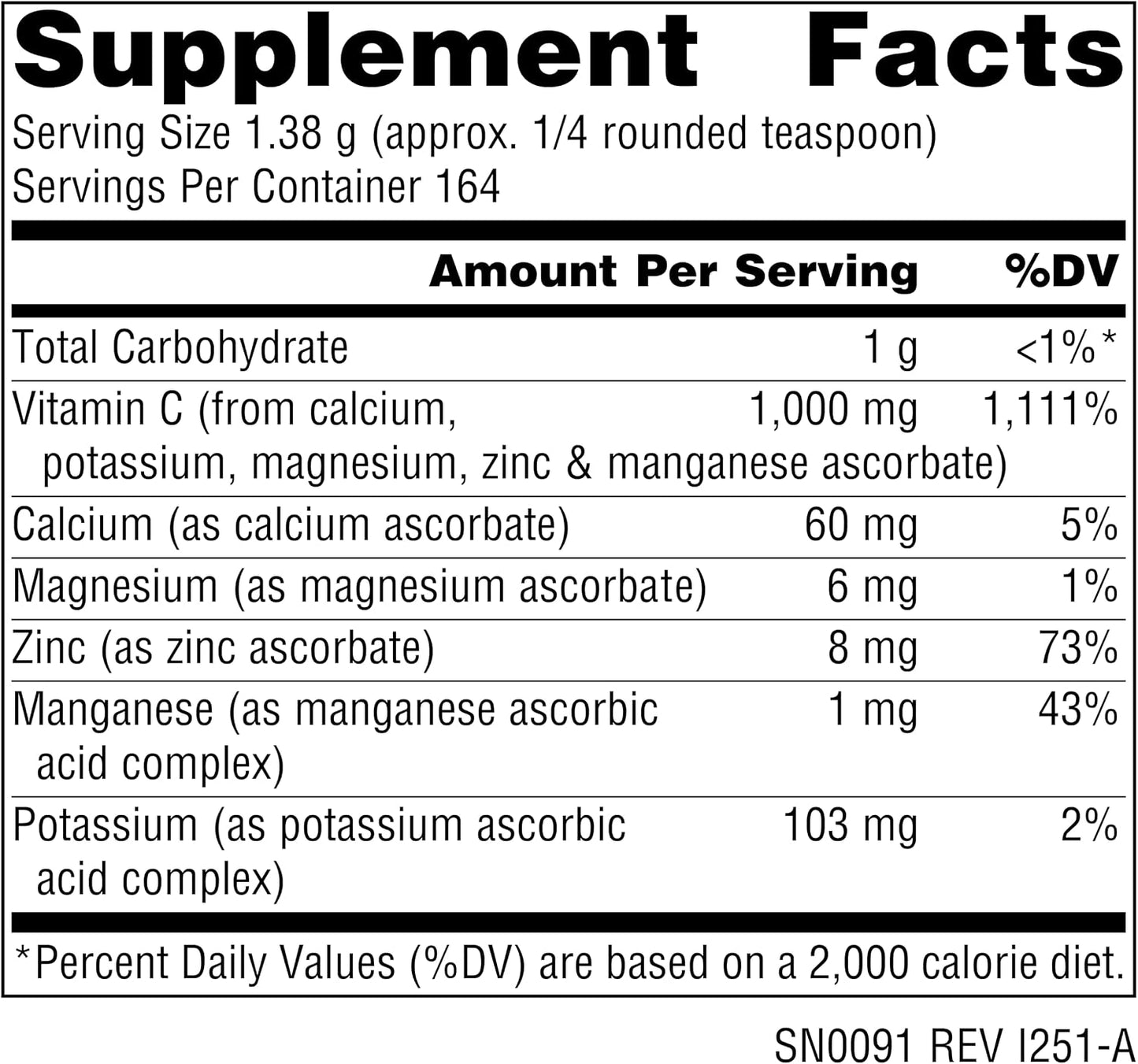 Source Naturals Ultimate Ascorbate C, 8 oz Powder - görsel 2