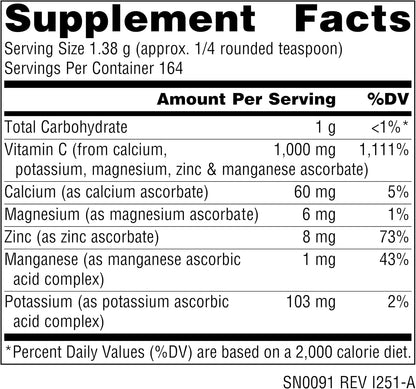 Source Naturals Ultimate Ascorbate C, 8 oz Powder