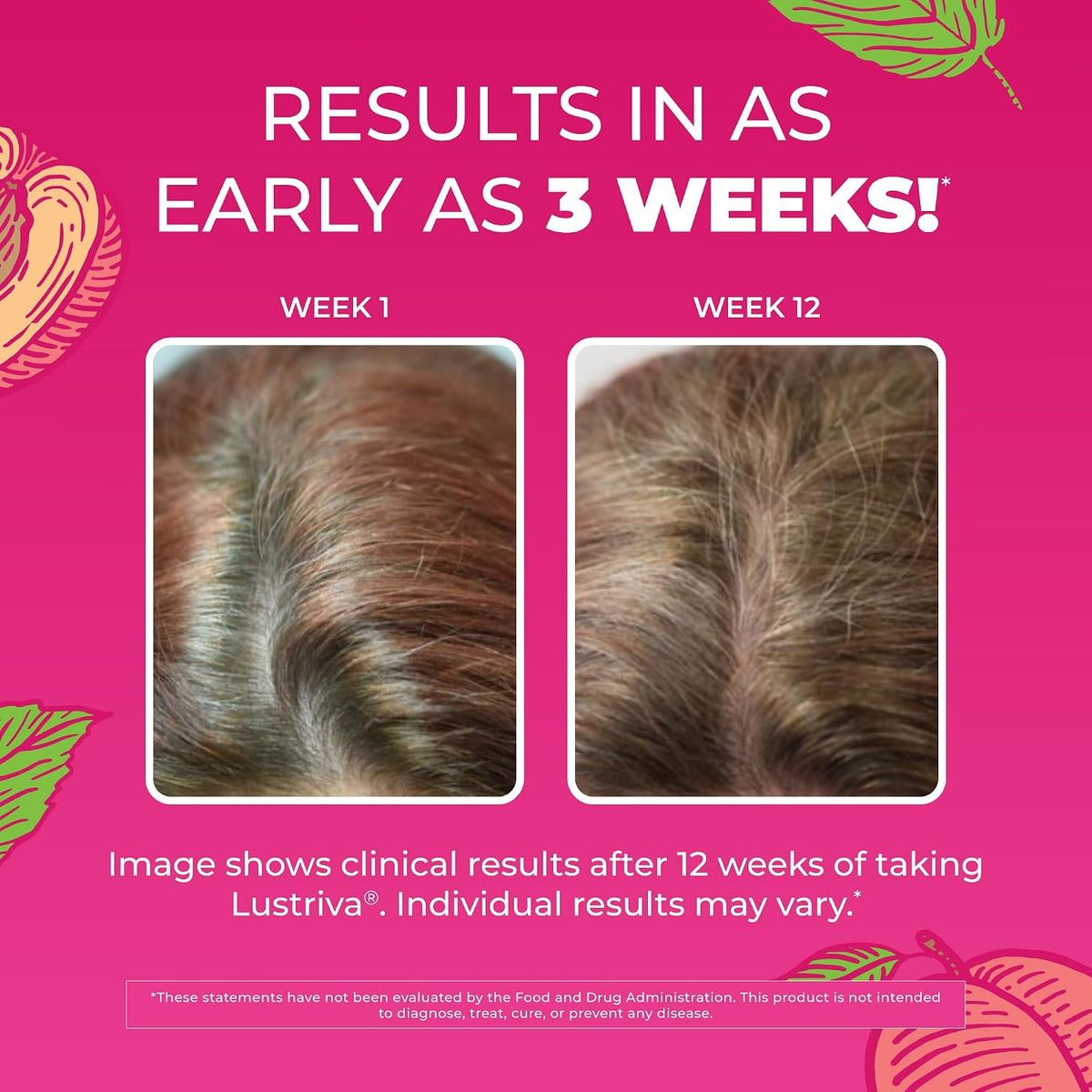 MaryRuth's Women's Multivitamin + Lustriva Hair Growth Liposomal | Biotin 10000mcg | Clinically Tested for Thicker, Fuller – Image 3