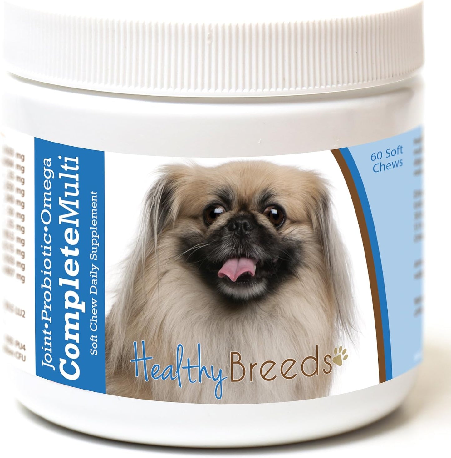 Healthy Breeds Pekingese All in One Multivitamin Soft Chew 60 Count - görsel 1