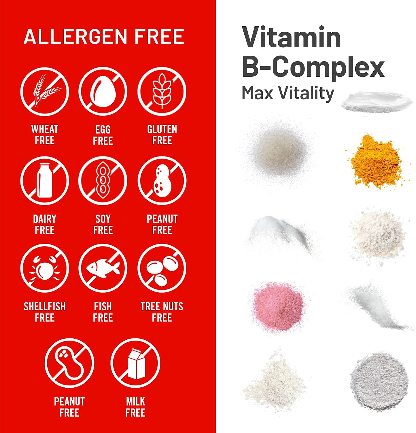 NatureWise Super Vitamin B Complex - with Vitamin C, Folic Acid, Biotin, B1, B2, B3, B6, B12 - Vegan, Non-GMO - 60 Tablets - görsel 5