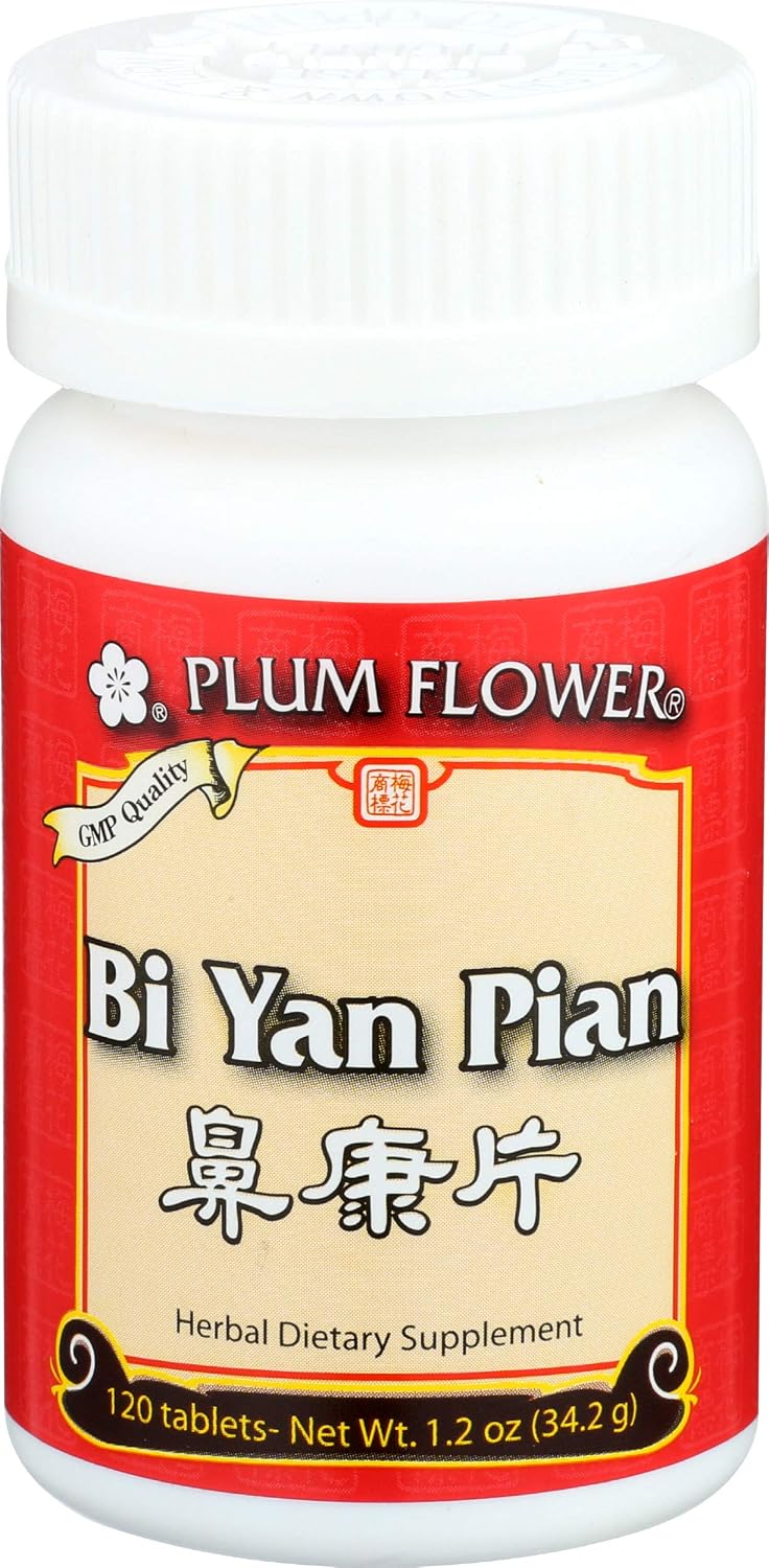 Plum Flower Bi Yan Pian (Nose Inflammation Tablets) - 120 Tablets - görsel 1