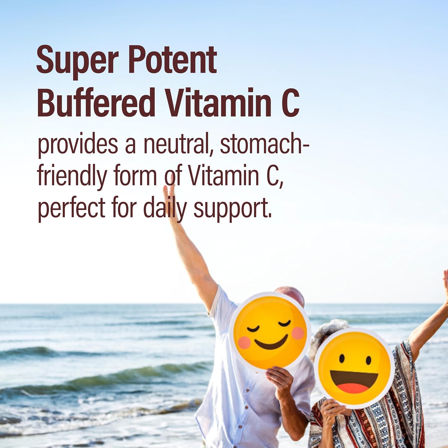 NANOWELL Super Potent Buffered Vitamin C 1000 mg with Bioflavonoid Complex - Antioxidant & Immune Support - Healthy Skin & Joints - Gluten-free - 180 Servings - görsel 4