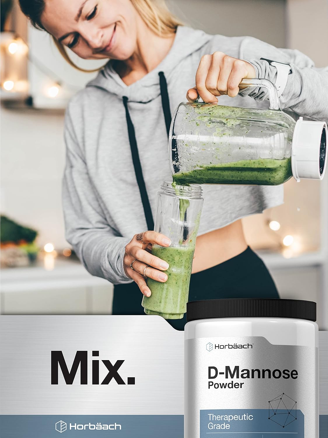 Horbaach D-Mannose Powder | 283 g | Unflavoured | Vegetarian, Non-GMO & Gluten-free - görsel 6