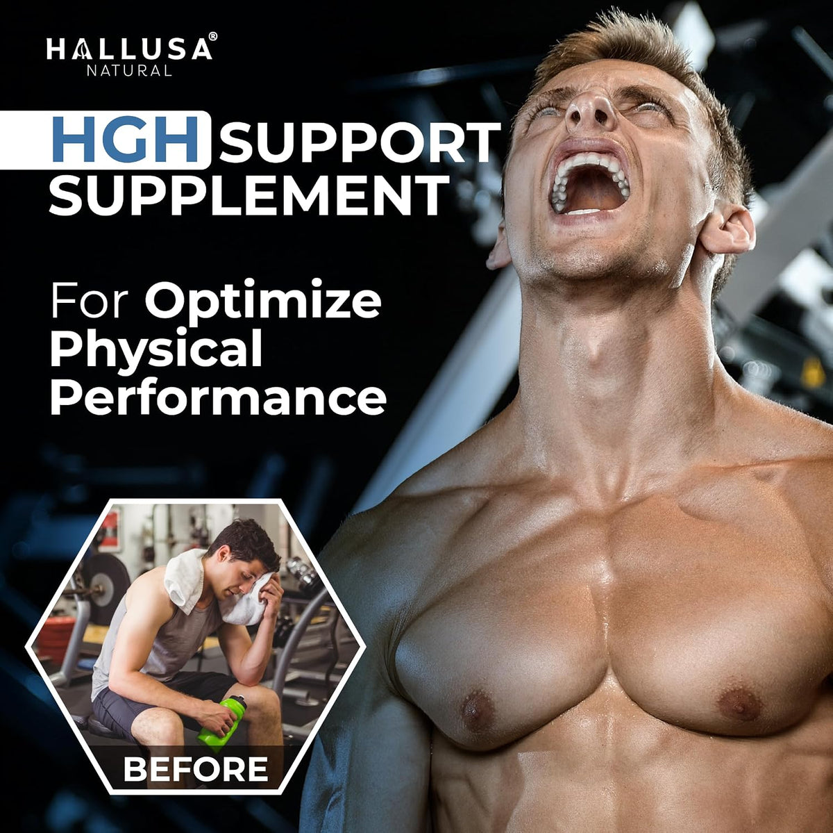 Hallusa Natural Amino Acid Complex with L-Arginine & Ornithine – 60 Tablets - görsel 7