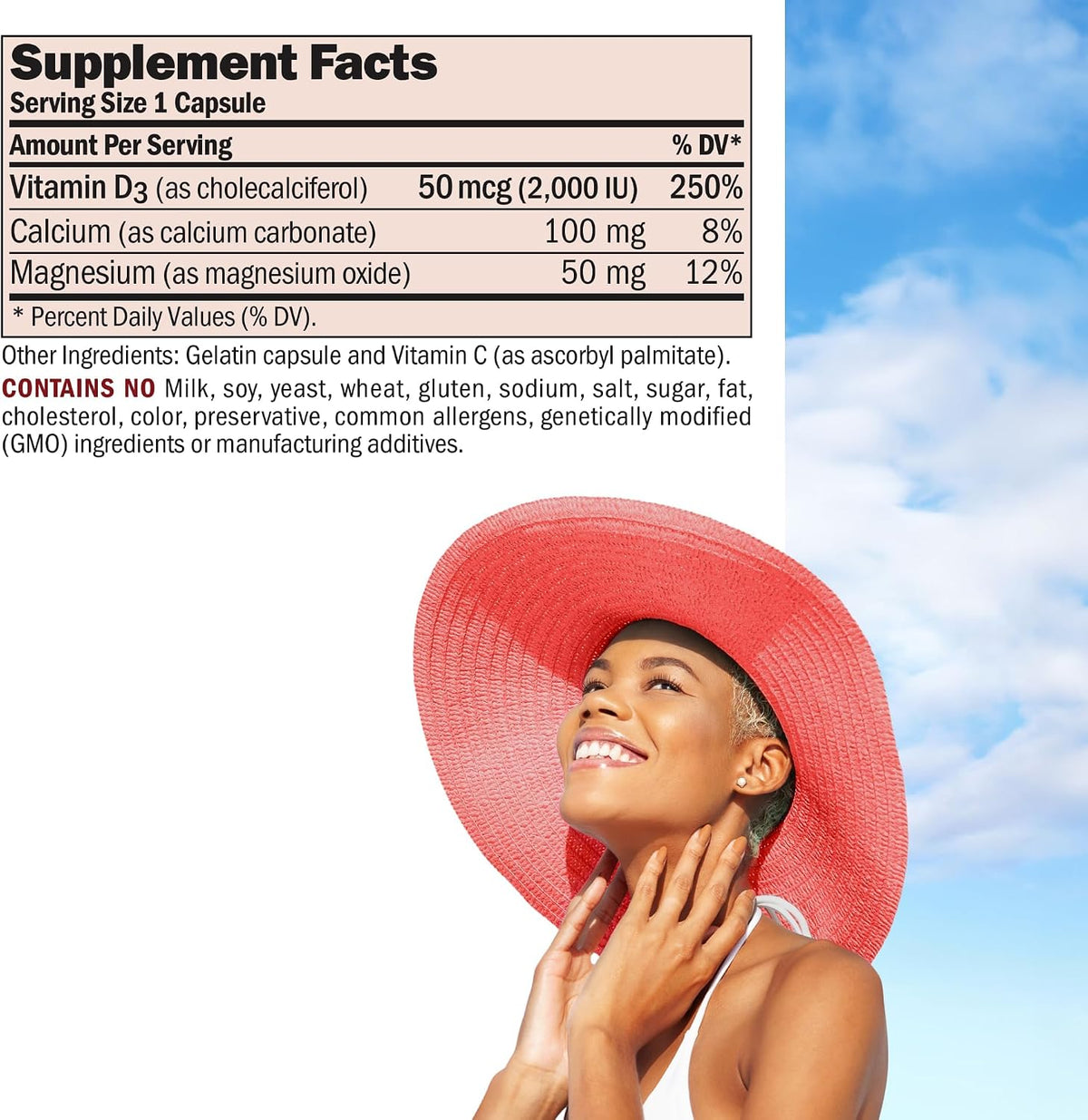 ANDREW LESSMAN Vitamin D3 1000 IU - 180 Capsules - görsel 2