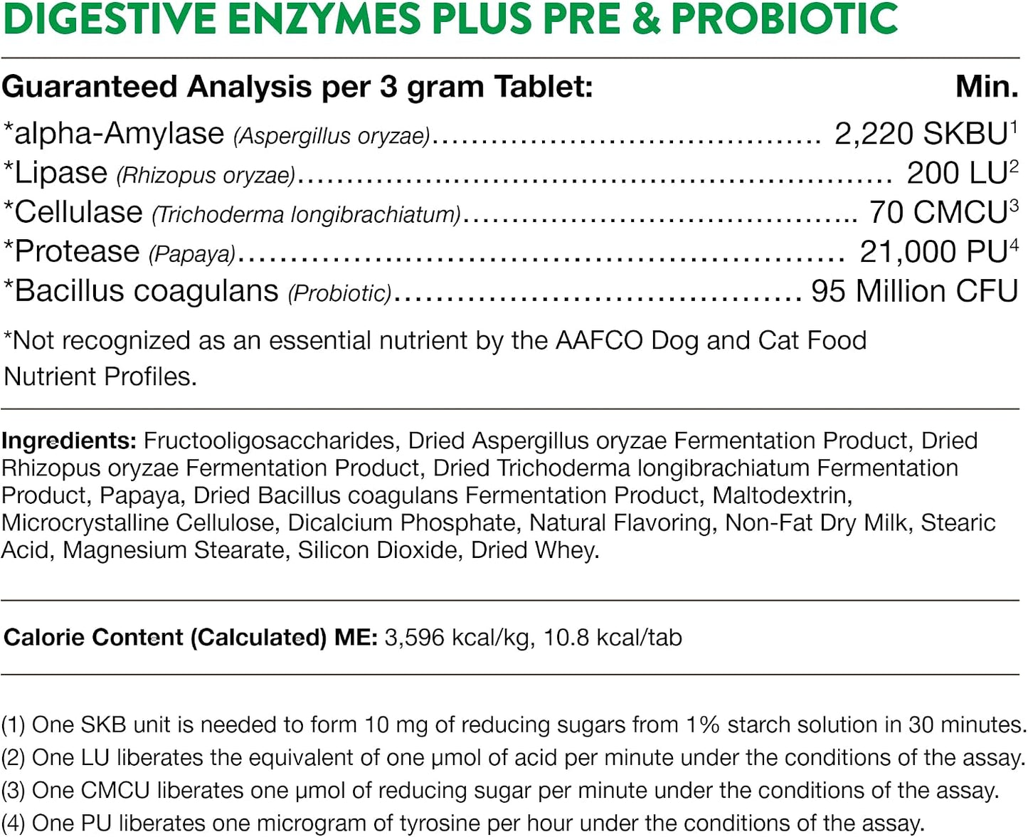 NaturVet Digestive Enzymes Plus Probiotics for Dogs, Soft Chews (90 Count) - görsel 8