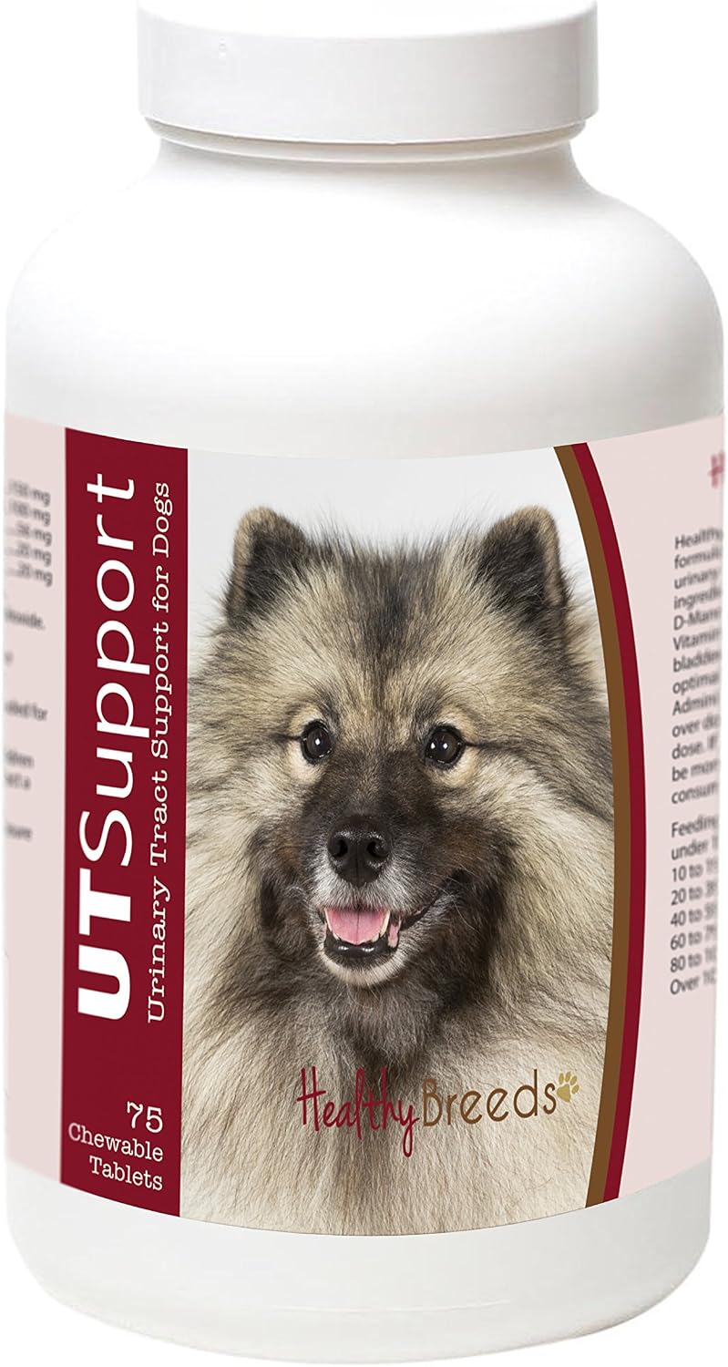 Healthy Breeds Keeshonden Cranberry Chewables – Urinary Tract Support for Dogs (75 Count) - görsel 1