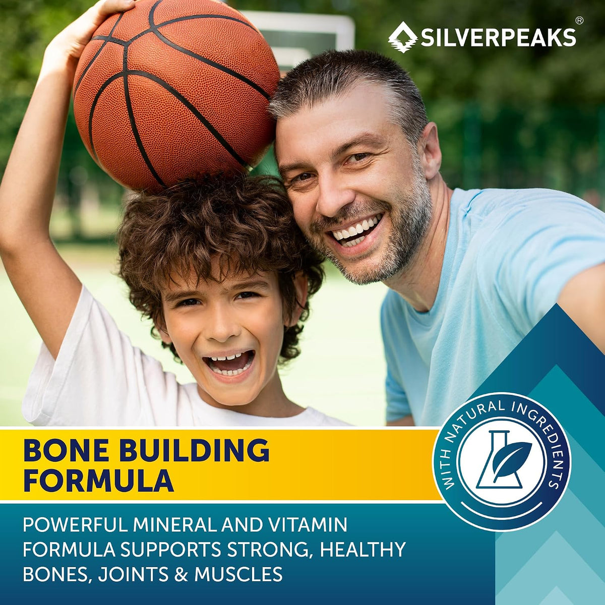 SILVERPEAKS Height Growth Gummies for Kids, Teens & Adults - Height Growth Maximiser Supplement with Calcium, Vitamins D3 & K2, Magnesium, Zinc for Bone Strength & Height Increase - 60 Gummy Chews - görsel 4