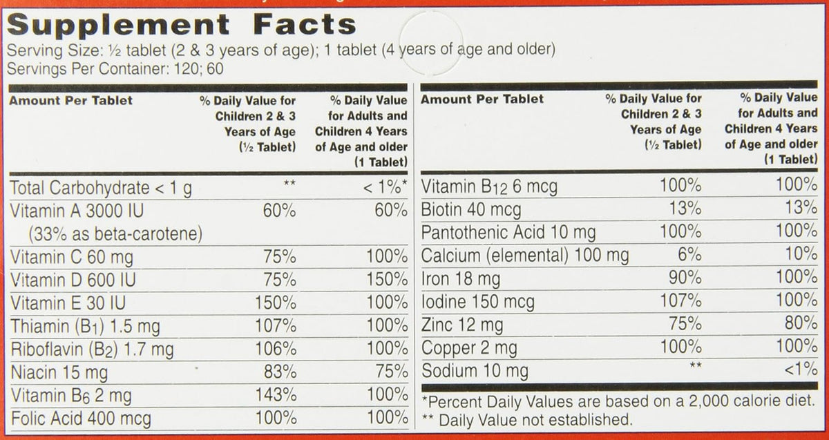 Flintstones Complete Children's Chewable Supplement, 60 Chewable Tablets - görsel 5