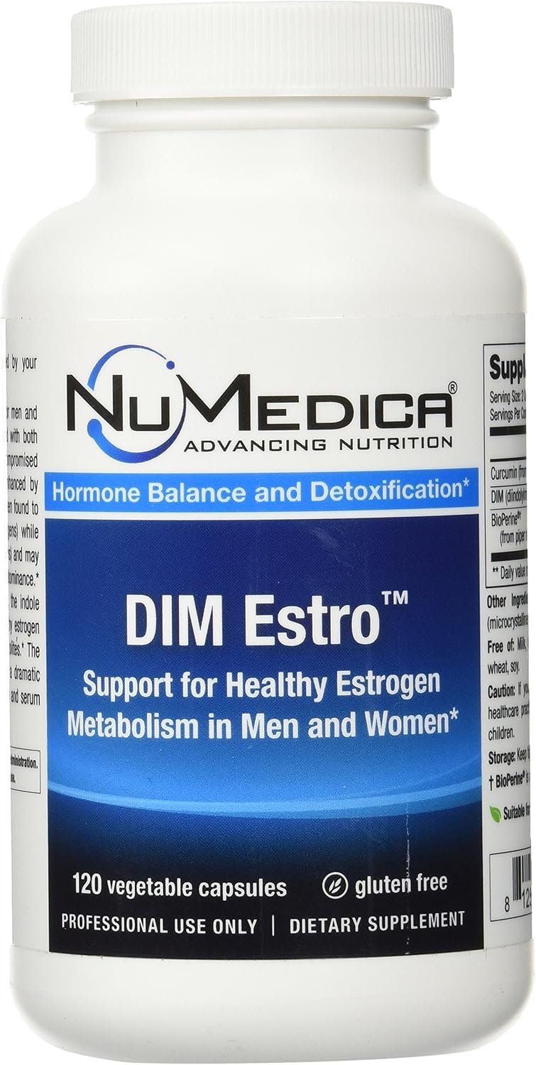 NuMedica Dim Estro Vegetable Capsules, 120 caps - görsel 1