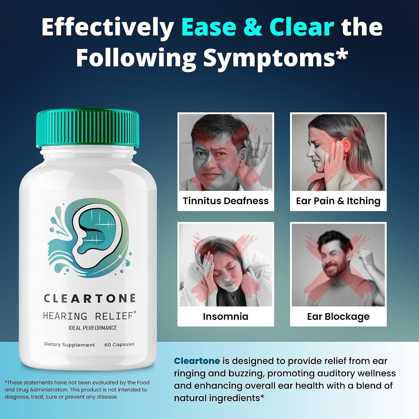 Cleartone Tinnitus Relief Capsules (5 Pack) - görsel 5