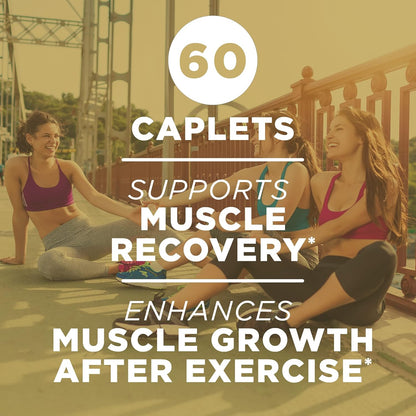 AdvoCare Night-time Recovery Amino Acid & Herbal Supplement – Muscle Recovery Support with Ashwagandha, L-Arginine, Magnesium & More – 60 Caplets