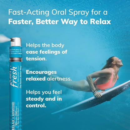 Can-i Fresh Ultra Calm Stress Relief Spray – Fast-Acting Cortisol Reducer with GABA, L-Theanine & Niacin – Better Than – Image 2