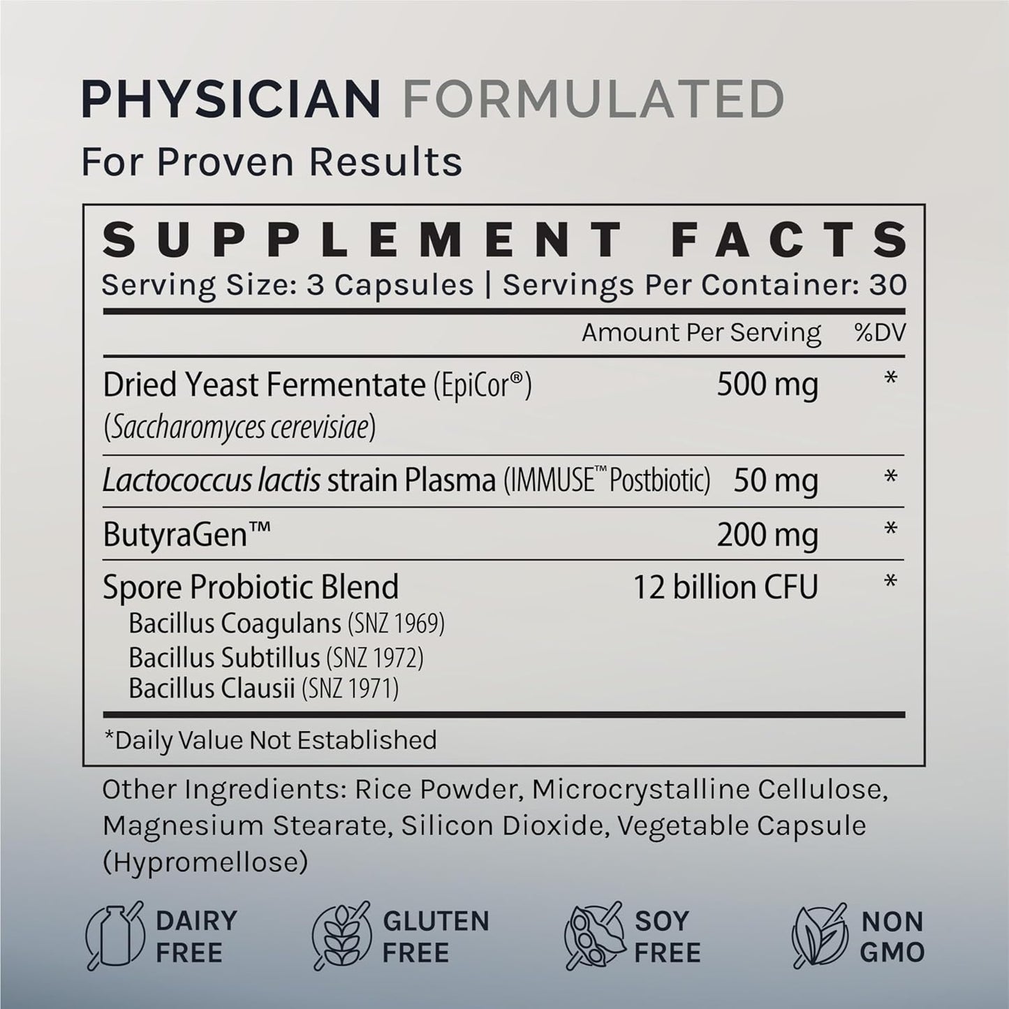 InfiniWell GI Prime - Pre, Post & Probiotics for Digestive Health (90 Capsules) - görsel 5