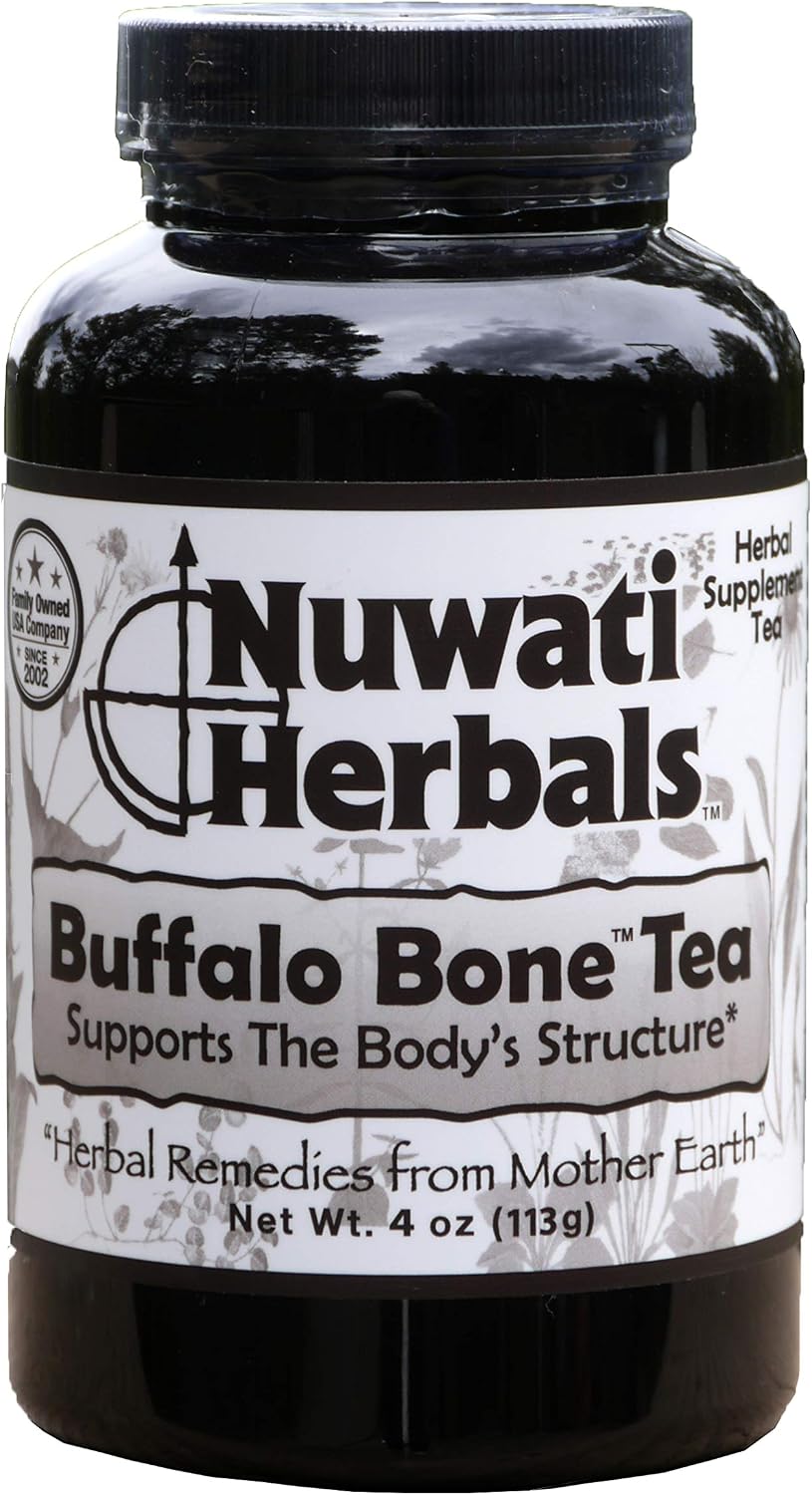 Buffalo Bone Herbal Tea – Rich in Minerals for Bones, Hair & Skin – Loose Tea, 113 g - görsel 1