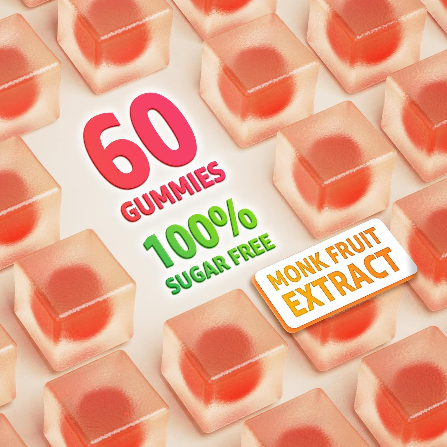 Nextdia Organic Vitamin C Gummies 120mg - Sugar Free Whole Food Immune Support - 60 Sweets - görsel 6