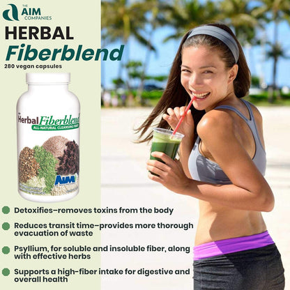AIM Herbal Fibreblend 280 Capsules (3 Bottle Pack)