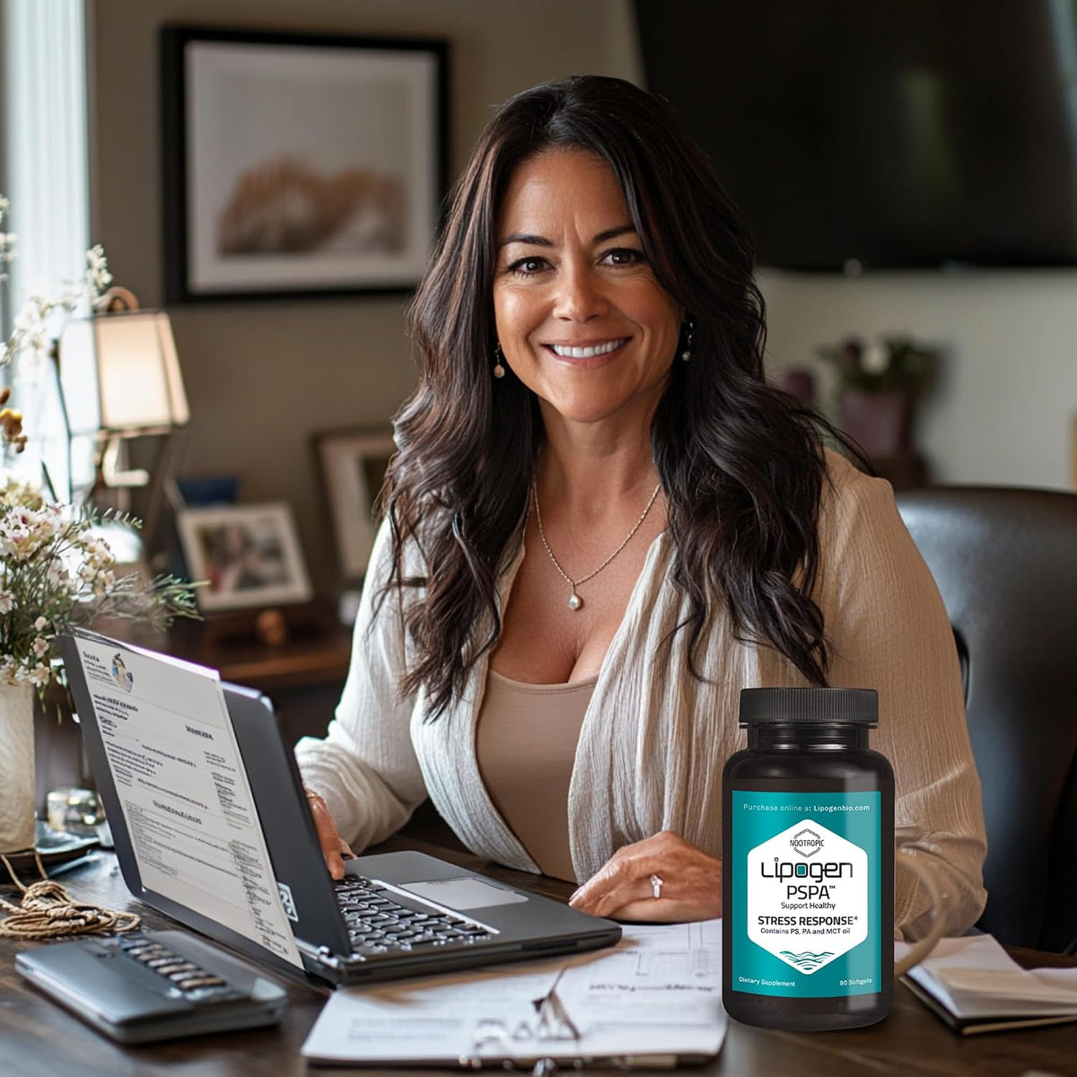 Lipogen PSPA - Stress Relief Supplement and Cortisol Manager - görsel 6