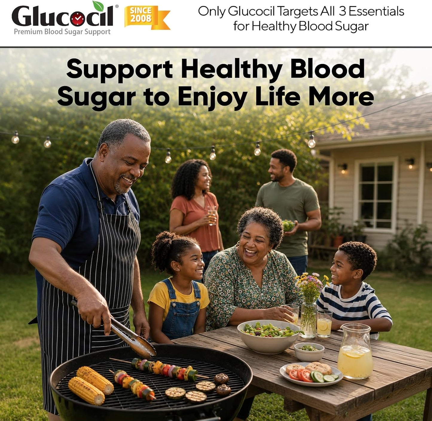 Glucocil Vegetarian Capsules – Premium Blood Sugar Support with Berberine and Mulberry Leaf - görsel 7
