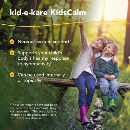 NORTH AMERICAN HERB & SPICE kid-e-kare KidsCalm - 30 ml - Rest & Nervous System Support - All-Natural, Non-Habit-Forming Formula