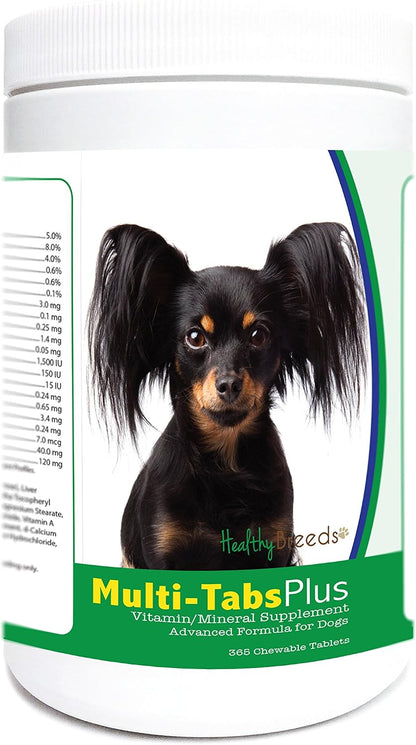 Healthy Breeds Russian Toy Terrier Multi-Tabs Plus Chewable Tablets, 365 Count