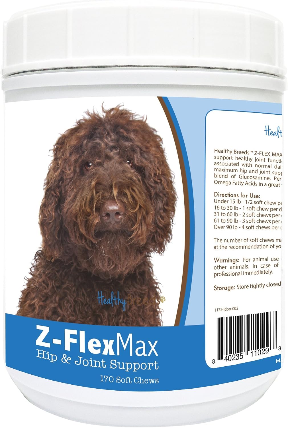 Healthy Breeds Beagle Z-Flex Max Hip and Joint Soft Chews, 170 Chews - görsel 6