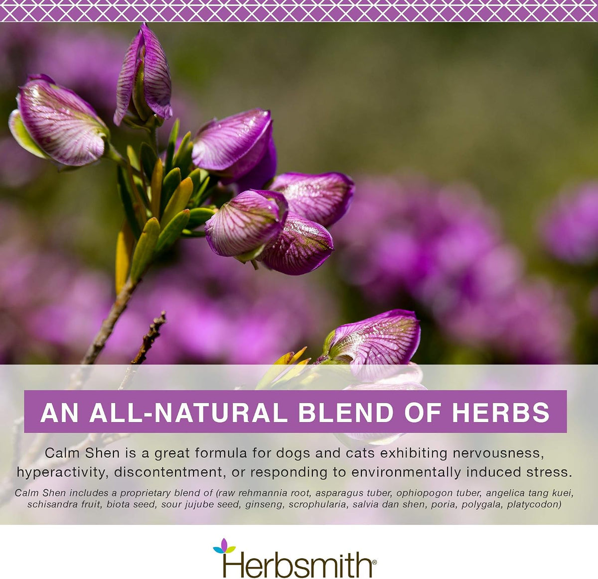Herbsmith Calm Shen Herbal Blend for Dogs and Cats, 90 Tablets - görsel 3