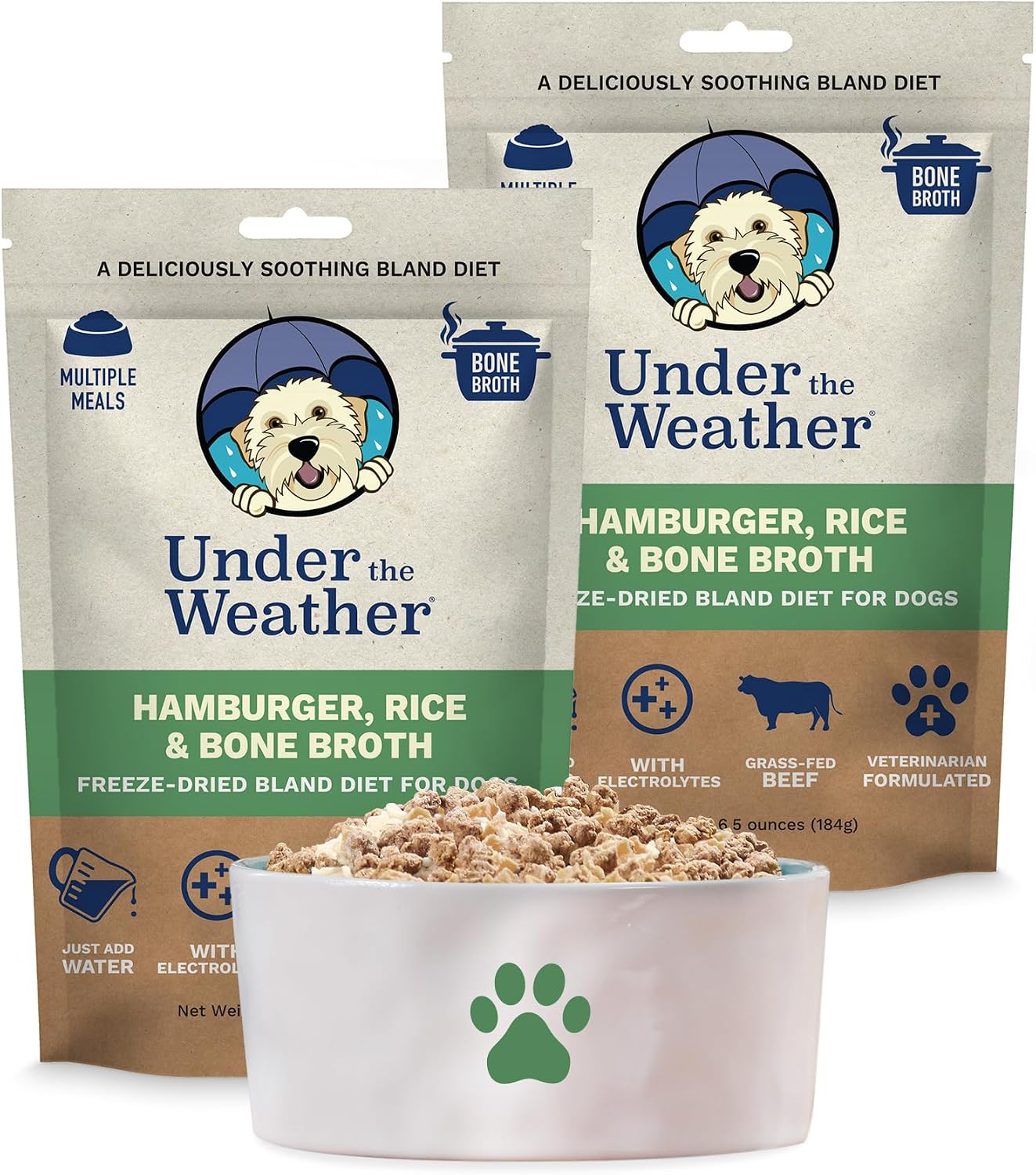 Under the Weather Bland Diet for Dogs - 6 Pack (Multi-flavour, 6 oz each) - görsel 9