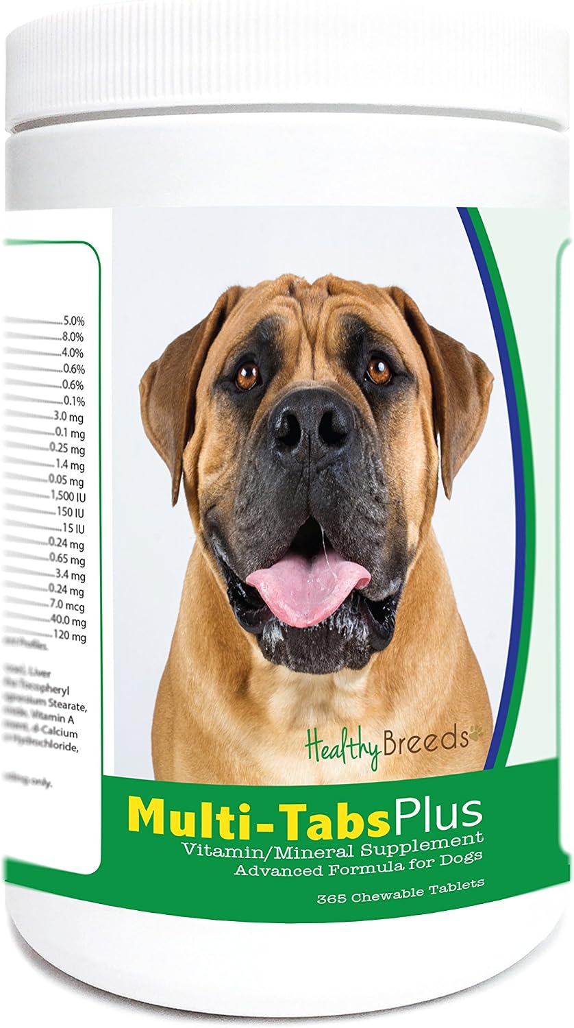 Healthy Breeds Boerboel Multi-Tabs Plus Chewable Tablets (365 Count) - görsel 1
