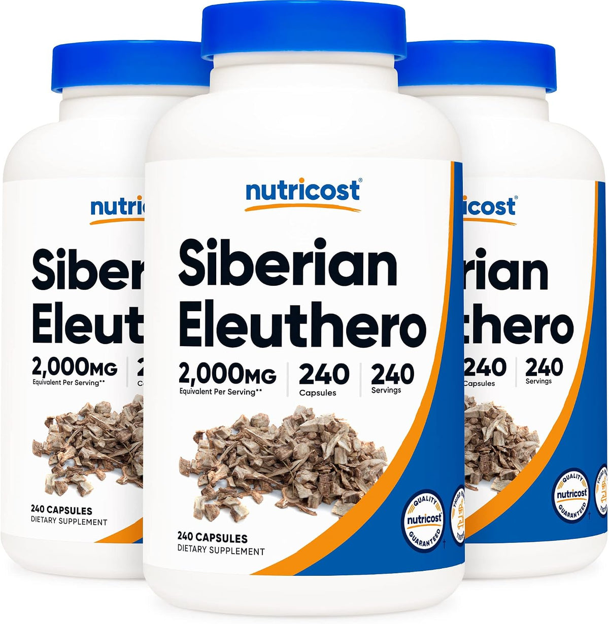 Nutricost Siberian Eleuthero 500mg, 240 Capsules - görsel 8