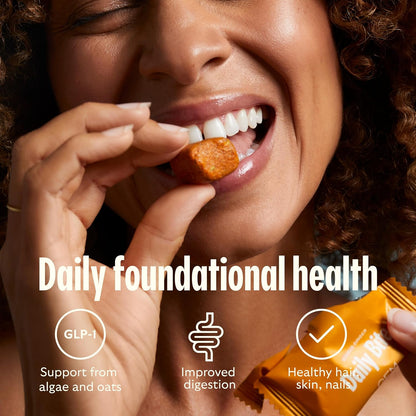 GEM Daily Bite for Women & Men – Wholefood Multivitamin with 20+ Nutrients (Citrus Ginger, 28 Count)