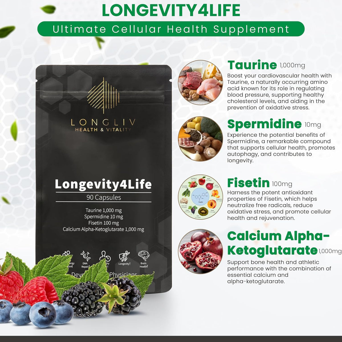 Longevity4Life - Ultimate Cellular Health Supplement - görsel 2