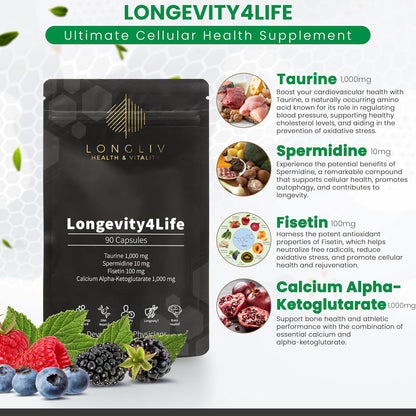 Longevity4Life - Ultimate Cellular Health Supplement