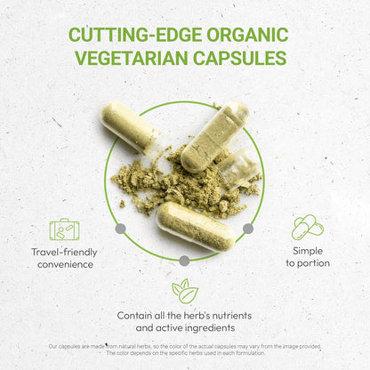 Secrets of the Tribe Devil's Claw Organic Capsules - 120 Capsules