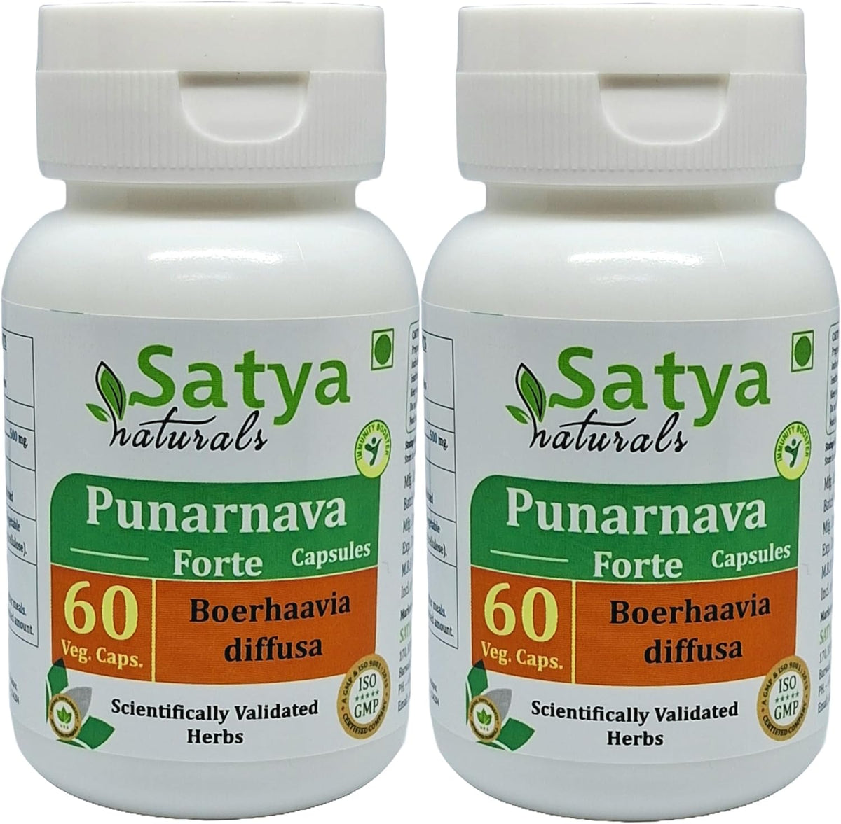 Punarnava Forte Capsules 500 mg – 60 Vegan Capsules – Satya Naturals - görsel 6