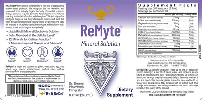 RnA ReSet - Total Body Reset, Dietary Supplement Protocol, Magnesium, Electrolytes, Vitamin B, Vanilla Protein Powder