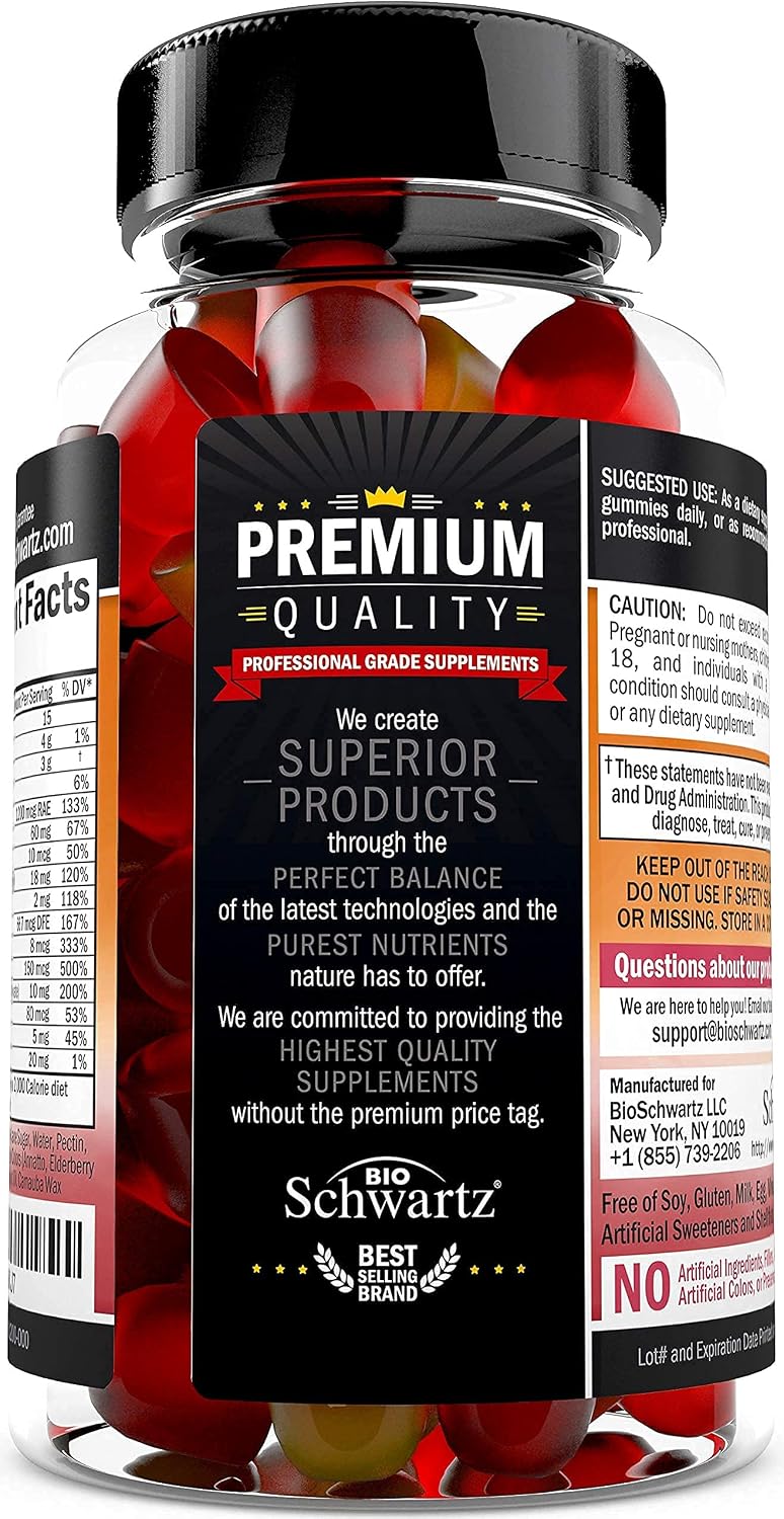 BioSchwartz Women's Multivitamin Gummies – Mixed Berry (60 Gummies) – Image 5