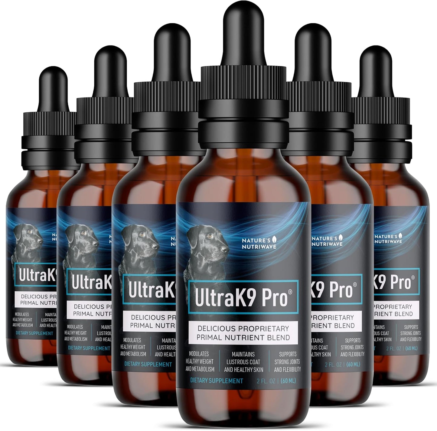 UltraK9 Pro Drops for Dogs – 9-Nutrient Formula – 60ml, Approx. 6 Months Supply - görsel 1