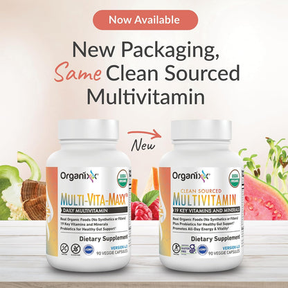 Organixx Clean Sourced Multivitamin for Men and Women