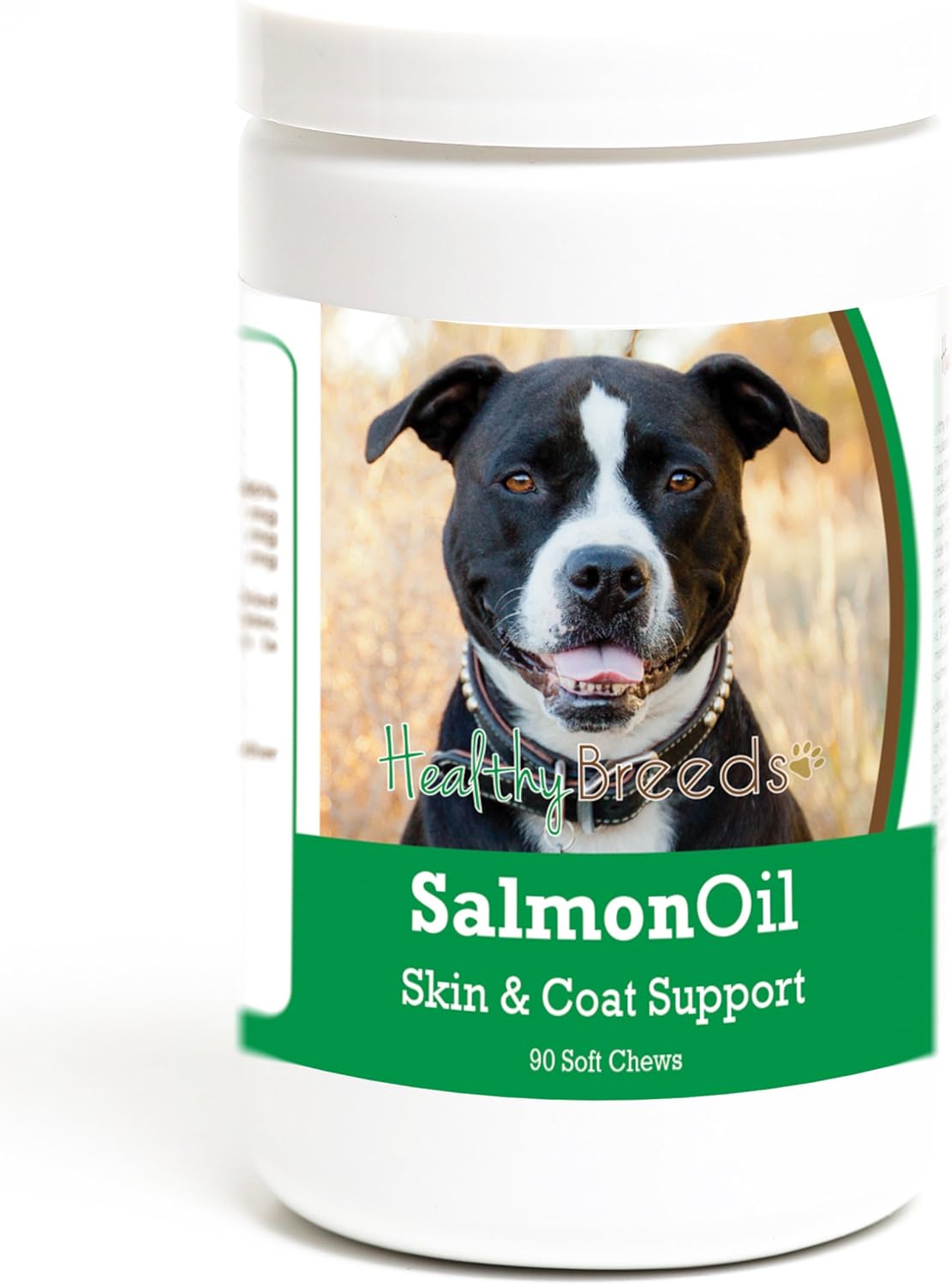 Healthy Breeds Pit Bull Salmon Oil Soft Chews 90 Count - görsel 1