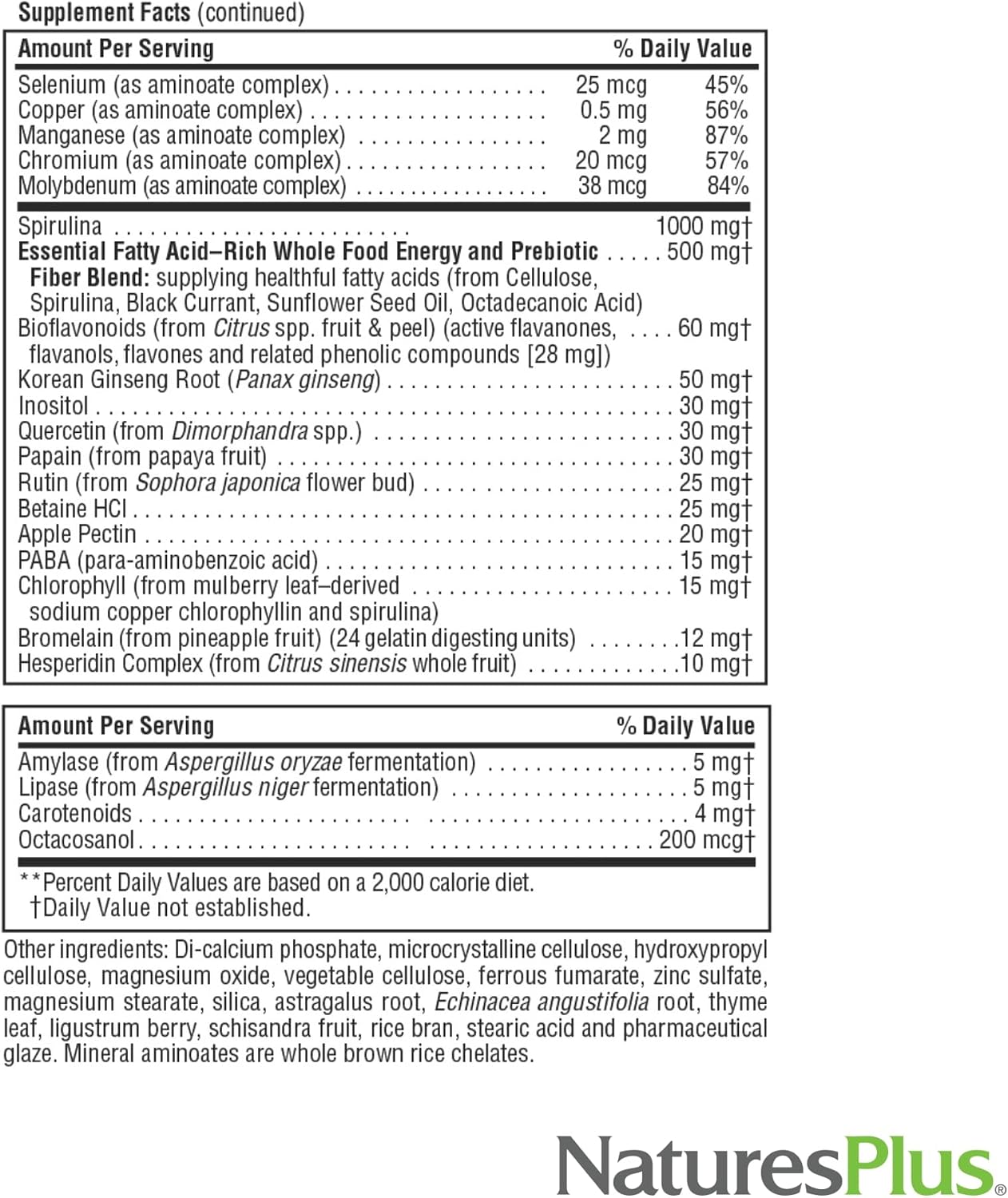 NaturesPlus Source of Life - 90 Mini-Tabs - Multivitamin & Mineral Supplement - görsel 6