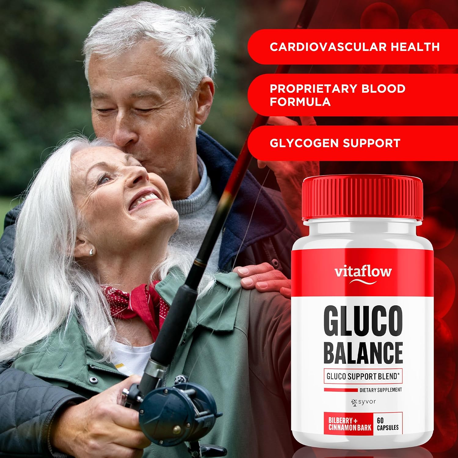 Vitaflow Balance Support Supplement Capsules (3-Pack, 180 Capsules) - görsel 2