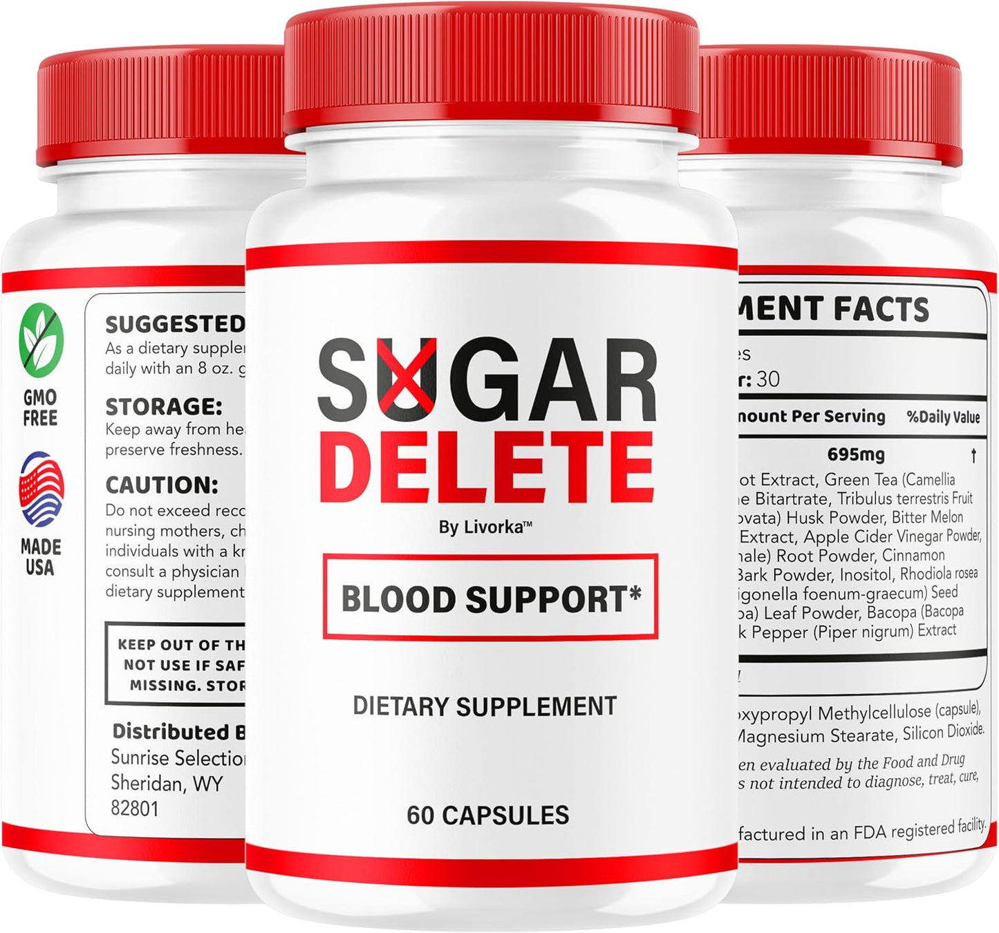 Sugar Delete Capsules - Premium Formula with Natural Ingredients for Blood Glucose Support, 60 Capsules - görsel 9