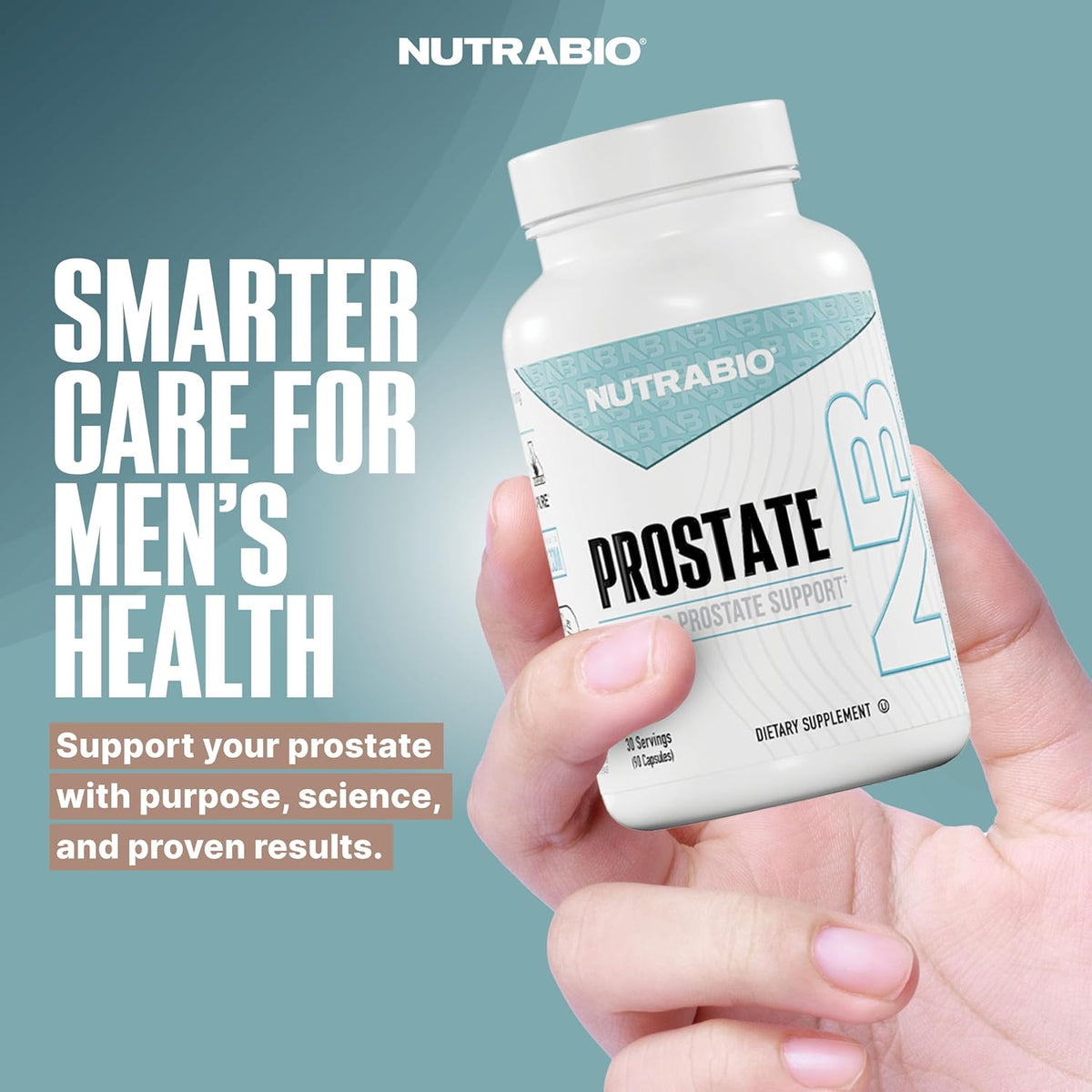 NutraBio Prostate - Advanced Prostate Function Support - Inflammation Defence and Antioxidant Support - 90 Capsules - görsel 5