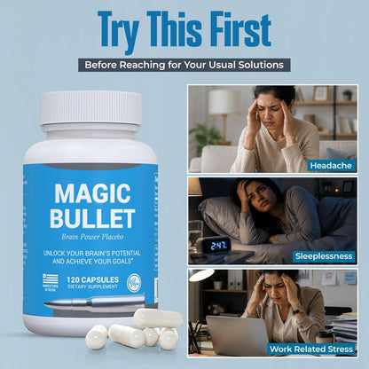 Magic Bullet Placebo Capsules – Honest Placebo for Adults