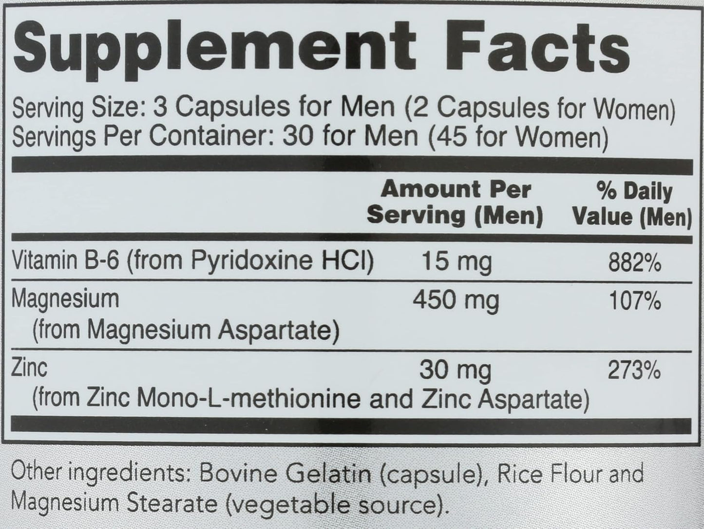 Now Foods ZMA 800 Mg Capsules, 90 CT - görsel 4