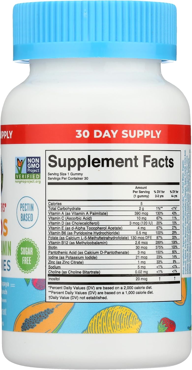 Mary Ruth's Kids Sugar-Free Multivitamin Gummies, 30 Gummies - görsel 6