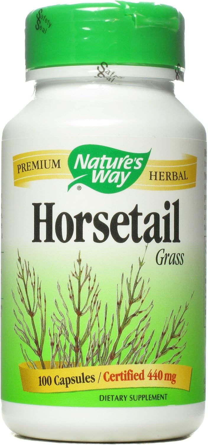 Nature's Way Horsetail Grass, 100 Capsules - görsel 1