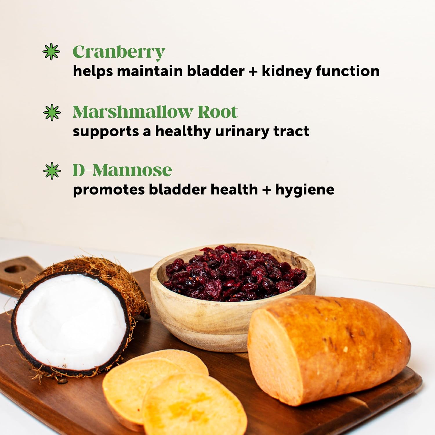 Pet Honesty Cranberry for Dogs Urinary Tract Support - Bacon Flavour, 90 Chews - görsel 3